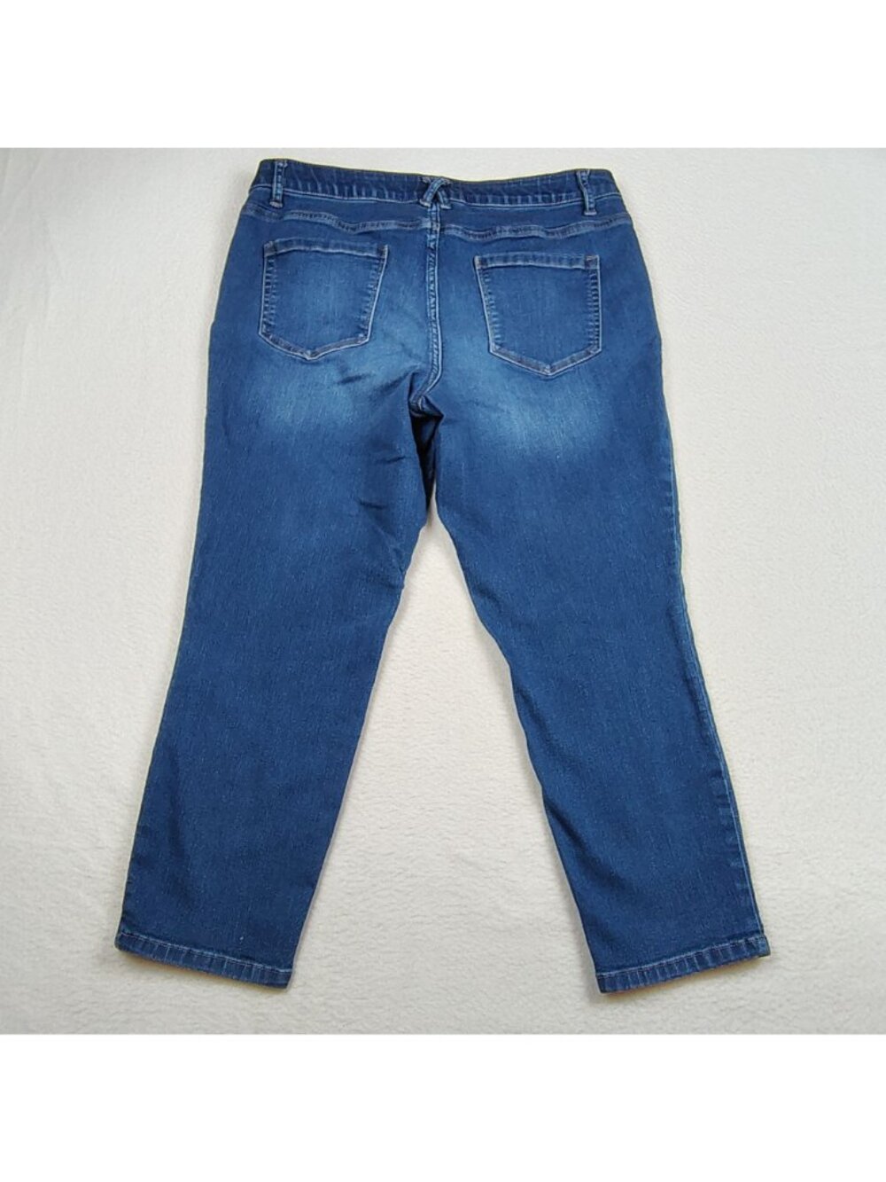 Christopher and Banks Signature Slimming Jeans Womens 12 Petite - Picture 2 of 8